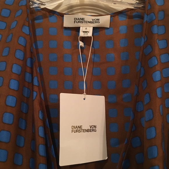 DIANE VON FURSTENBERG Sleeveless Dress Size S NWT - Picture 3 of 8